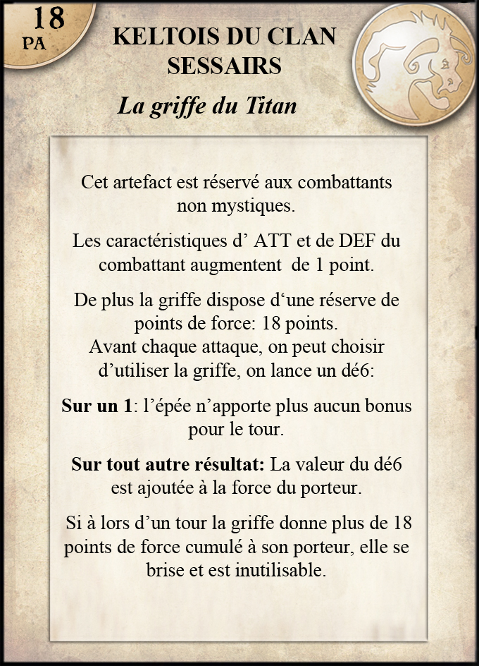 Griffe du Titan